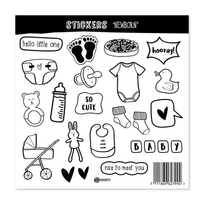 Stickers fotoboek baby