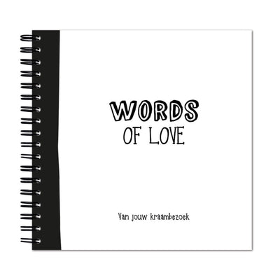Kraambezoekboek Words of Love